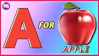 A For Apple | B For Ball | ABCD Alphabet | Abc Phonics Song.