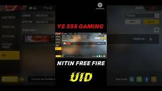 Nitin FF # YS 555 Gaming #garenafreefire