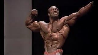 Lee Haney - German Grand Prix 1987 Posing