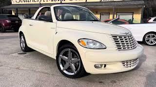 Check out this 19 Year Old Chrysler PT Cruiser GT Turbo Convertible in almost Perfect Condition!!!