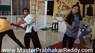 Self-defense Indian Martial Arts Team Master Prabhakar Reddy Nellore Girls Karate +91 9849465401