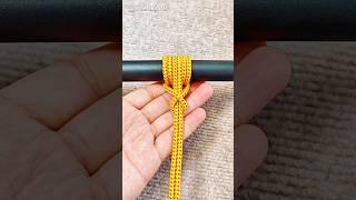 YCB-Knots #550，How to tie a Prussian knot.#diy #viral #shorts#绳结#knots