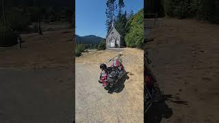 Hawaiian church & graveyard on a Canadian Gulf  Island    