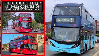 BRAND NEW FUTURE ALLOCATION? Route 131's ENVIRO 400 EVs EXPLAINED (London's Electric Buses)