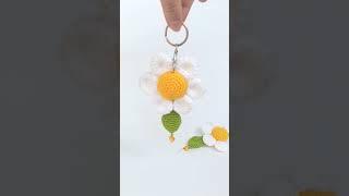 Keychain - amigurumi flowerБрелок - цветок амигуруми