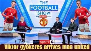 VIKTOR GYÖKERES ARRIVES AT MANCHESTER UNITED AS NEWEST SIGNING