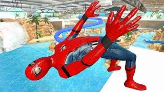 Spider-Man Ragdolls Jumps & Falls (GMOD) Episode 266