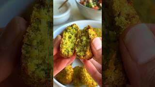 STOP DEEP FRYING YOUR FALAFEL and make my vegan air fryer / baked falafel! Gluten-free, quick soak!