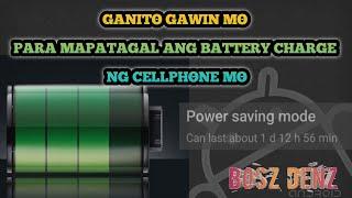 Ganito gawin mo para mapatagal ang battery charge ng cellphone mo