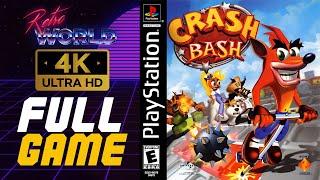 Crash Bash (PS1) | 200% Longplay | No Commentary 4k