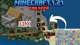 [ God seed ] Good Best minecraft seed for 1.21 bedrock edition