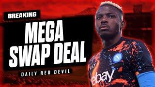 OFFICIAL Marcus Rashford Bid REJECTED! Osimhen SWAP Deal! TWO Players LEAVING! | Man United News