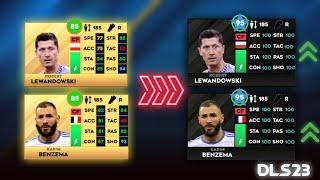 Maxing Robert Lewandowski & Karim Benzema in DLS 23