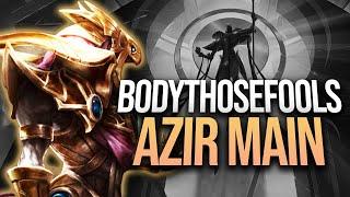 BodyThoseFools "CHALLENGER AZIR" Montage | League of Legends