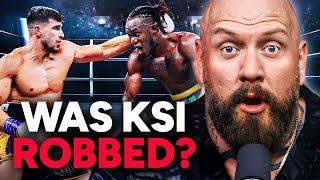 Did KSI Get ROBBED Against Tommy Fury?