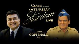 The Comedy Star of SAB TV's FIR: Gopi Bhalla | Gopinath Gandotra Interview | Saturday Stardom