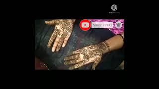 SHIPRA'S ART WORLD || simple and easy mehndi design - beautiful front hand mehndi design 2021