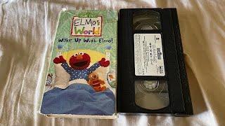 Elmo’s World: Wake Up With Elmo! 2002 VHS