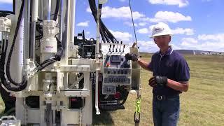 Geoprobe® 3100GT Geotechnical Drill Rig Features - Hands Free Rotary Controls