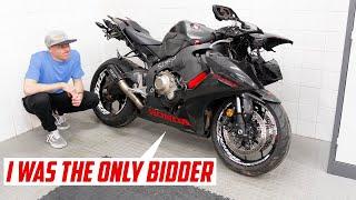 I Bought A Wrecked 2018 Honda CBR 1000RR (Part 1)