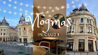 Vlogmas | Student diaries in Cluj(studying, shopping)