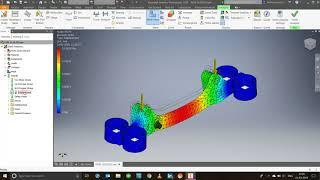 Autodesk Inventor Professional | Stress Analysis | Simulation