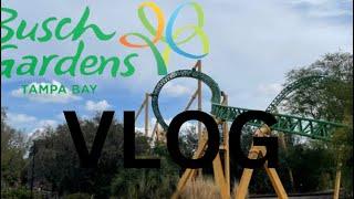 First Visit to Busch Gardens | February 2024 Vlog