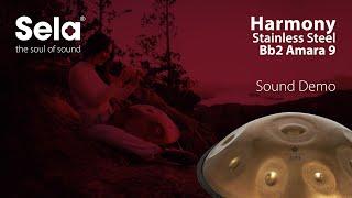 Sela SE 300 Harmony Handpan Bb2 Amara - Stainless Steel