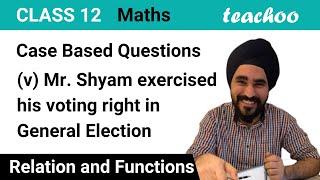 Mr. Shyam exercised his voting right in General Election – 2019. - Teachoo