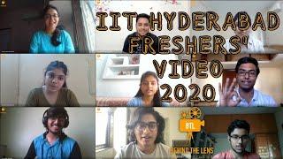 Freshers video 2020 | Introduction | Behind The Lens | IIT Hyderabad