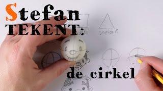 Tekenen van een cirkel - Stefan Tekent: Les 1