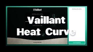 The heat curve explained Vaillant HEAT PUMP