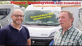 Pioneer Soundsystem AVIC Z1000DAB-C mit Navi im Wohnmobil