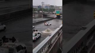 Funnel clouds and exploding sewers as Beryl remnants hit hard in Canada and New York