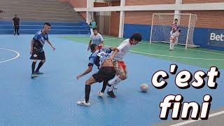 Abraham Lincoln 2 vs 4 JEGA  en fútbol de Salón Intercolegiados del IMDER Villavicencio