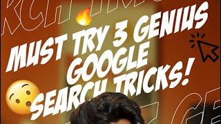 Must Try 3 Genius Google Search Tricks!  #information #trick #info #shorts