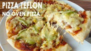 RESEP PIZZA TEFLON | NO OVEN PAN PIZZA RECIPE | Trivina Kitchen