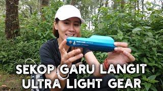 Tips Buang Air Besar di Gunung.. Review Sekop Garu Langit. Ultralight Backpacking Gear