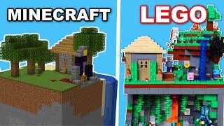 Building a Minecraft World out of LEGO...