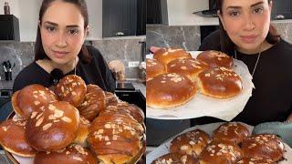 بريوش قطني هوائي ناجح بمقادير مضبوطة  brioches