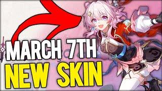 MARCH 7TH 2.0 DROPPED!! NEW 2.4 HONKAI STAR RAIL SKIN!!!