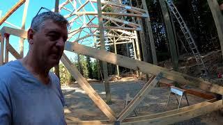 Truss me folks, we're talking serious trusses here! Unexpected Visitor