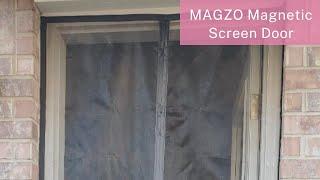 MAGZO Magnetic Screen Door Review | Prevent Small Pets from Scratching