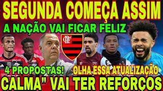 NOTÍCIAS QUENTINHAS DO FLAMENGO HOJE! CLAUDINHO, MARCOS ANTÔNIO, LUCAS PAQUETÁ, ATUALIZAÇÃO AGORA E+