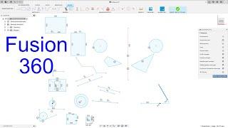 Fusion 360 Tutorial Deutsch Grundlagen Abhängigkeiten Skizze