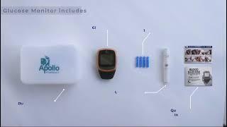 Diabetes management just got easier! Introducing the Apollo Smart Glucometer