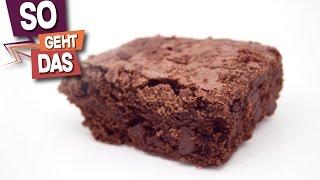 BROWNIES aus ZWEI(!) Zutaten