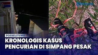 Kronologis Kasus Pencurian di Indomaret Simpang Pesak Belitung Timur, Maling Terdeteksi Alarm