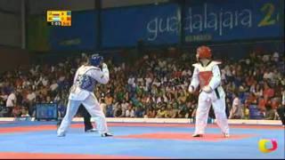 Katherine Dumar (COL) v Veronica Tajes (ARG) | Taekwondo at the 2011 Pan Am Games