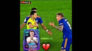 “Toni Kroos Gets Yellow for a Bluetooth Tackle!?” #fcmobile #easports #fifamobile #efootball